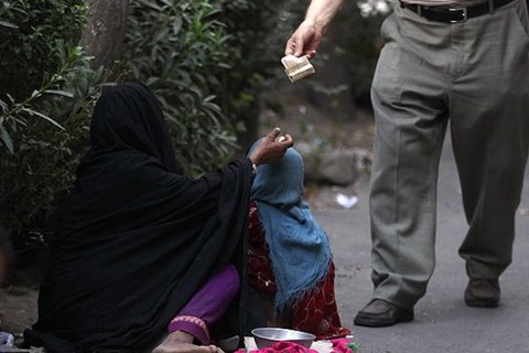کاهش خطر تکدی گری مافیایی در اصفهان