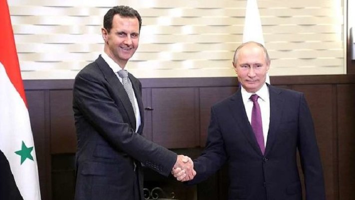 دیدار اسد و پوتین در سوچی