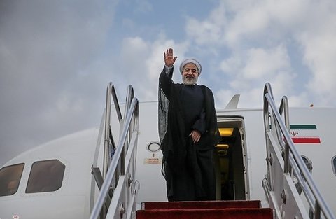 رییس جمهور تهران را به مقصد سوچی ترک کرد