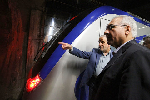 بازدید شهردار اصفهان از پروژه مترو-ایستگاه میدان آزادی