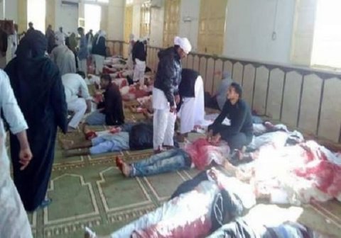 ۲۰۰ کشته در حمله به مسجدی در مصر/ ایران محکوم کرد
