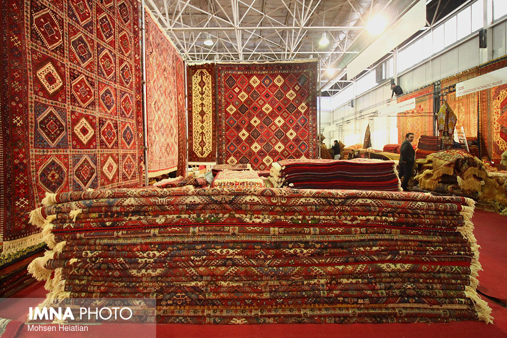 نمایشگاه اصفهان نمایشگر نقش‌های خیال انگیز فرش دستباف می شود
