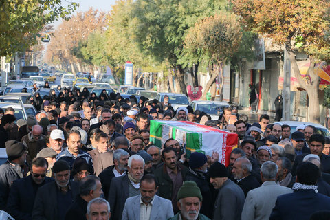 تشییع دکتر محمد ابوترابی در نجف آباد‎