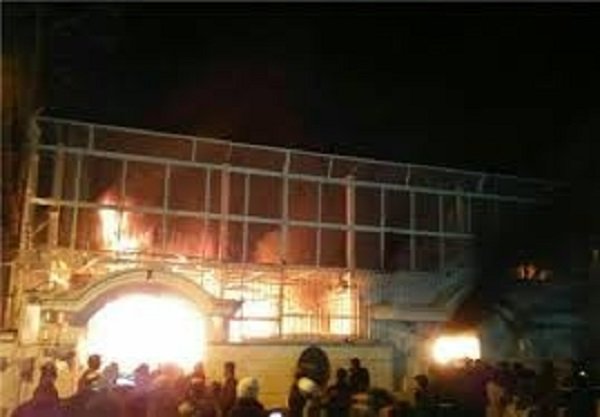 سفارت ایران در صنعا دچار آتش سوزی شد