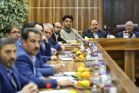 جلسه مشترک شهردار، رییس، اعضای شورای شهر و معاونین شهرداری اصفهان در منطقه ۱۱
