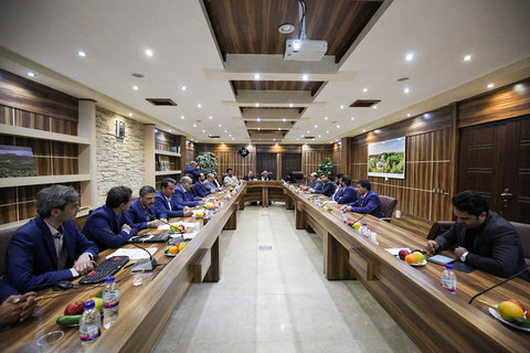 جلسه مشترک شهردار، رییس، اعضای شورای شهر و معاونین شهرداری اصفهان در منطقه ۱۱

