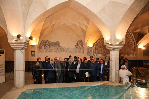 بازدید شهردار و اعضای شورای شهر اصفهان از جاذبه های گردشگری در منطقه ۱۱ اصفهان
