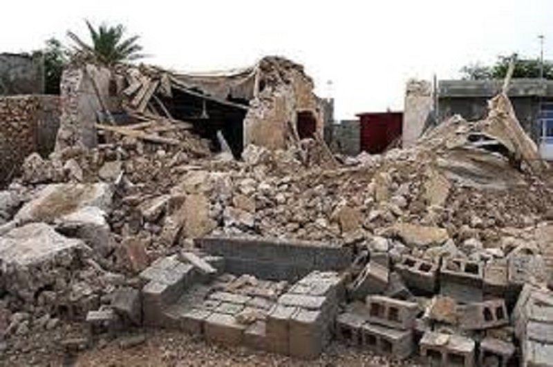 مصدومیت ۱ نفر در زلزله هجدک/تخریب برخی منازل در ۶ روستا