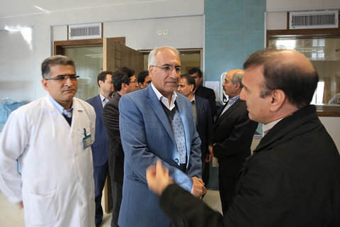 بازدید شهرداراصفهان از بیمارستان دکتر علی شریعتی