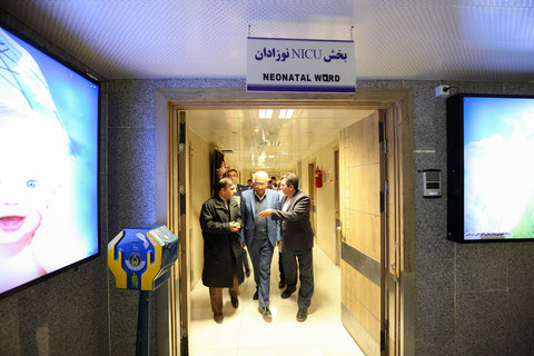 بازدید شهرداراصفهان از بیمارستان دکتر علی شریعتی
