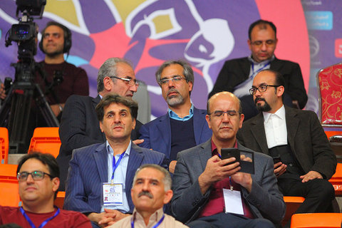 مراسم افتتاحیه مسابقات کشتی فرنگی جام باشگاه‌های جهان در اصفهان