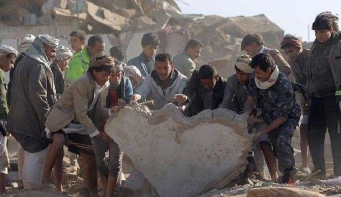 ۳۱ غیر نظامی در حمله جنگنده های عربستان به تعز و صعده کشته شدند