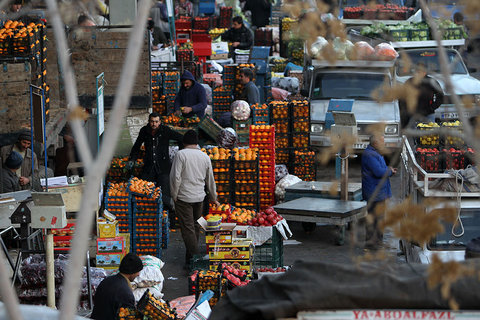 به ازای هر ۱۲ هزار خانواده تهرانی، یک بازار میوه و تره بار