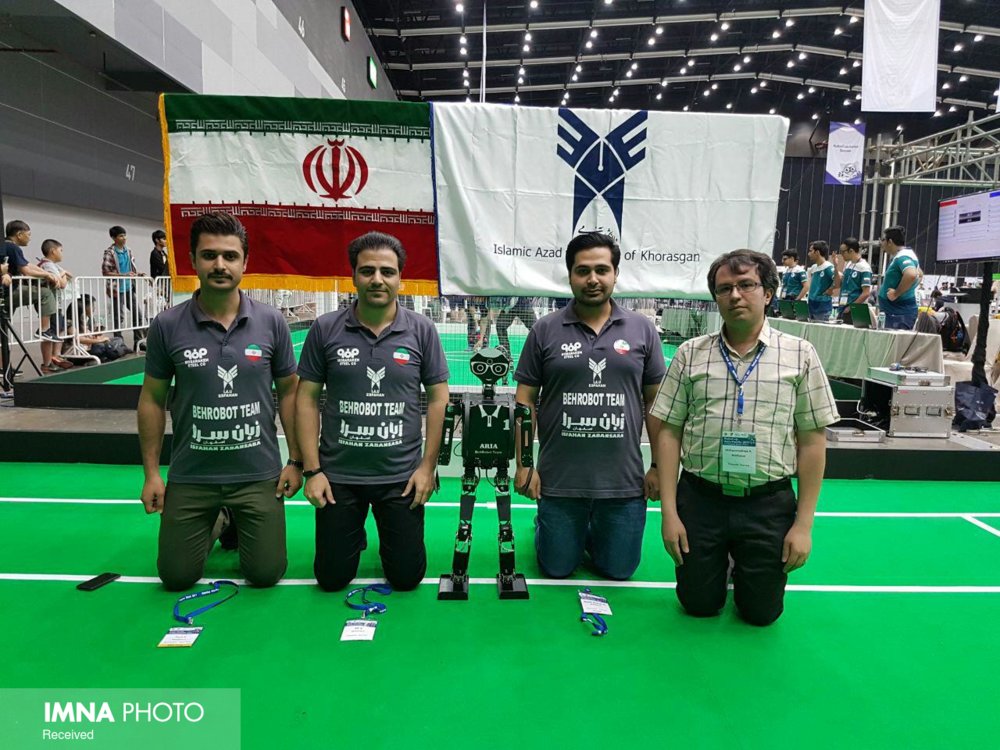 دانشجویان اصفهانی دو مقام نخست جهانی در روبوکاپ ۲۰۱۷ را کسب کردند