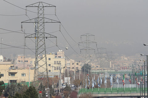 سایه سنگین آلودگی هوا بر سر اصفهان