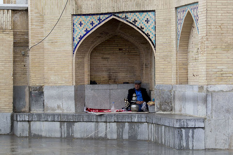 هوای تازه اصفهان با نخستین بارش زمستانی 