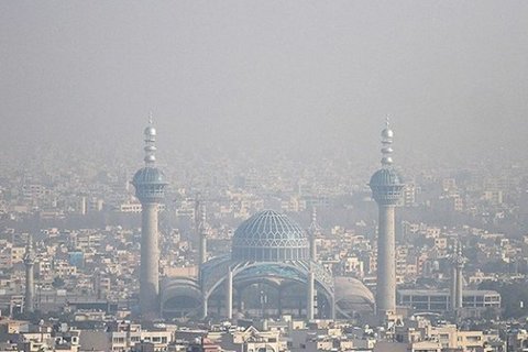 هوای اصفهان در وضعیت زرد