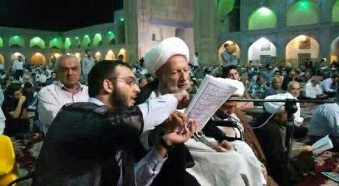 تشییع و خاکسپاری حجت الاسلام مظاهری در اصفهان