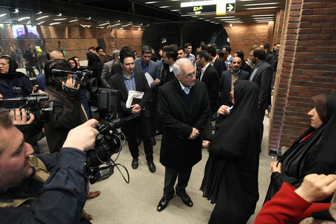 بازدید شهردار اصفهان از ایستگاه مترو آزادی
