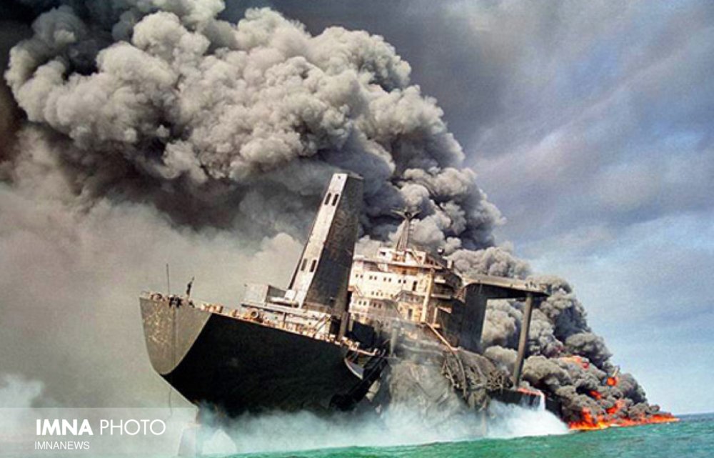 پایان غمبار سانچی!/غرق کشتی و قطع امید از نجات دریانوردان ایرانی