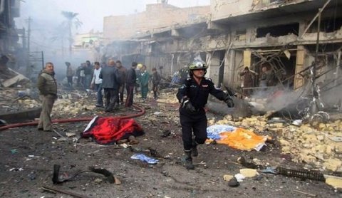 حملات انتحاری بغداد با ۲۶ کشته و ۹۵ زخمی