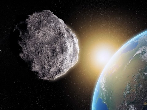 یک سیارک بزرگ به سمت زمین می‌آید! 