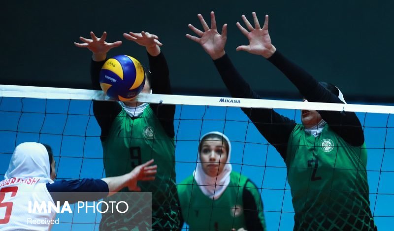 پیروزی قاطع دختران ذوب آهن مقابل خجسته اسلام شهر