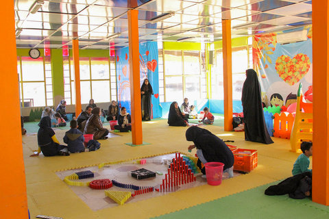 جشنواره "بازی‌های کودکان" در جزیره بازی