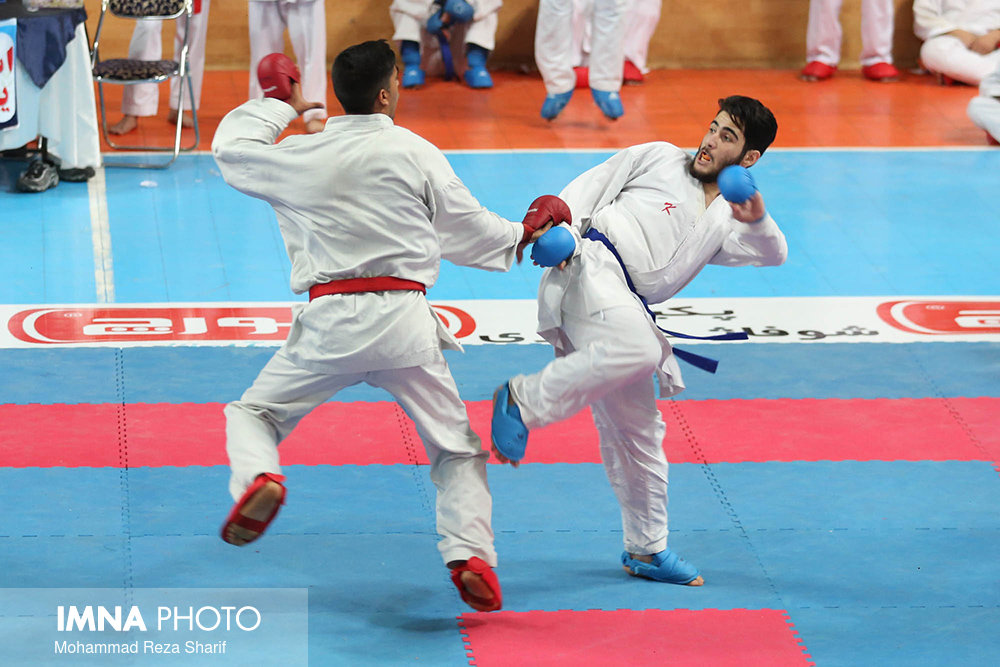 قضاوت داور کاراته ایران در مسابقات المپیک ساحلی