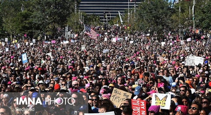 صدها هزار آمریکایی علیه ترامپ تظاهرات کردند