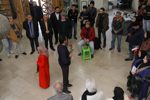 مراسم افتتاح جشنواره تئاتر و نمایشنامه نویسی روح الله