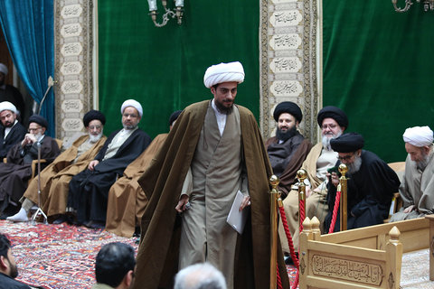 دیدار شهردار و رییس شورای شهر اصفهان با جمعی از علما