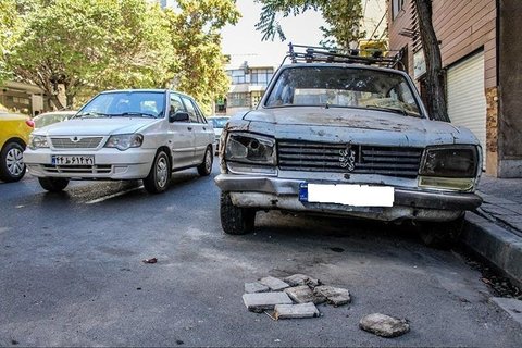 جمع آوری بیش از ۳۱۵ خودروی فرسوده از سطح شهر مشهد