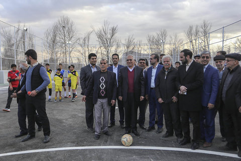 افتتاح چهار پروژه عمرانی در منطقه ۹ اصفهان