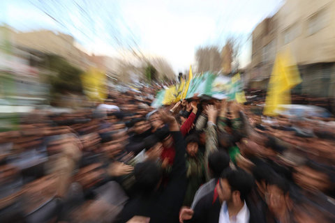 تشییع و خاکسپاری شهید مدافع حرم" اسماعیل سروری"