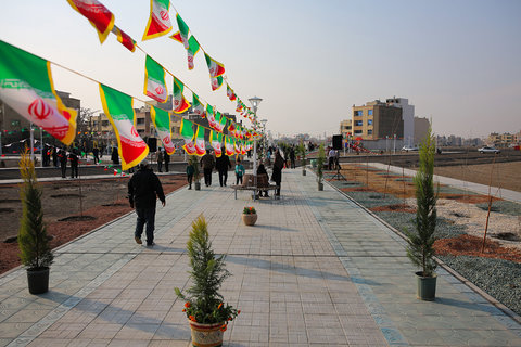 افتتاح پروژه های مناطق هفت و ۱۰ شهرداری اصفهان