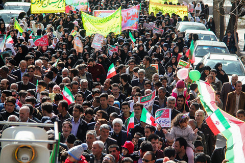 راهپیمایی مردم سمیرم به مناسبت پیروزی شکوهمند انقلاب اسلامی
