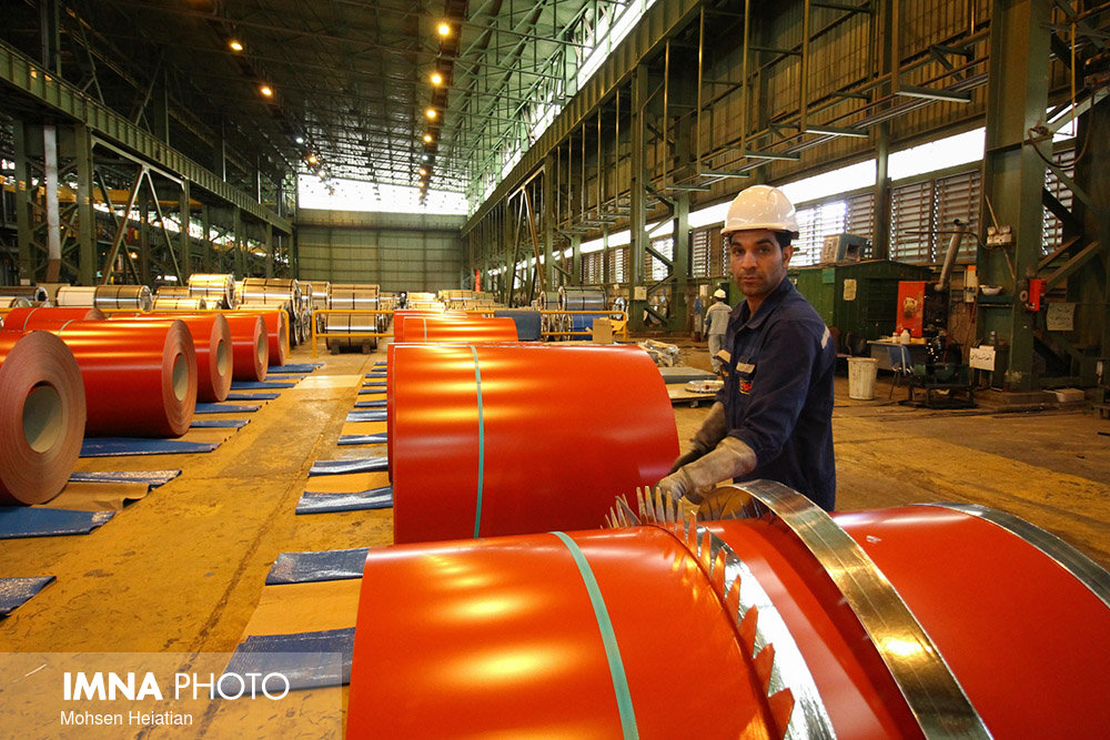 صادرات ورق فولادی به شرط عرضه در بورس