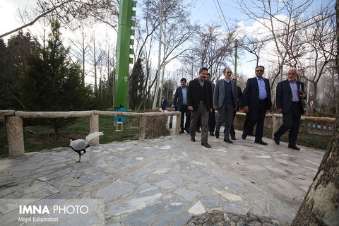 بازدید شهرداران کلانشهر ها از مجموعه گردشگری ناژوان