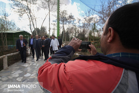 بازدید شهرداران کلانشهر ها از مجموعه گردشگری ناژوان