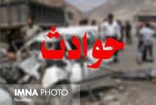 ۴ مجروح در حادثه واژگونی اتوبوس در آزادراه تهران-قم