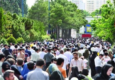  جمعیت ایران از مرز ٨١ میلیون نفر گذشت