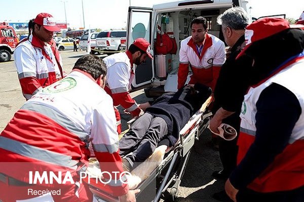 امدادرسانی به ۱۰۰ آسیب دیده در ۵۶ حادثه هفته دوم آذرماه