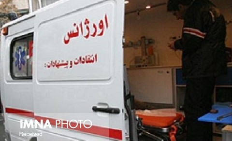 حمله مصدوم به امدادگران اورژانس در آباده