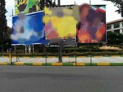 جمع‌آوری بنرهای اضافی در راستای زیباسازی شهر