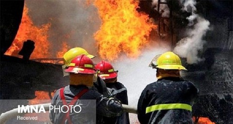 ۳ روز مانور فرضی توسط آتش‌نشانی زنجان