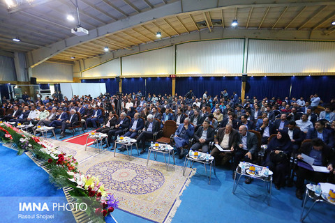 مراسم افتتاحیه اولین نمایشگاه تخصصی حمل و نقل پاک