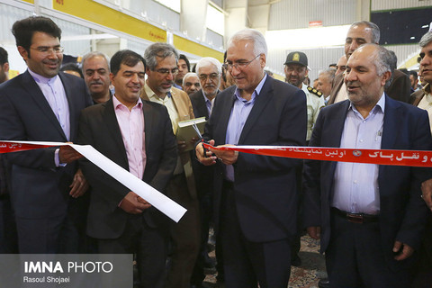 مراسم افتتاحیه اولین نمایشگاه تخصصی حمل و نقل پاک