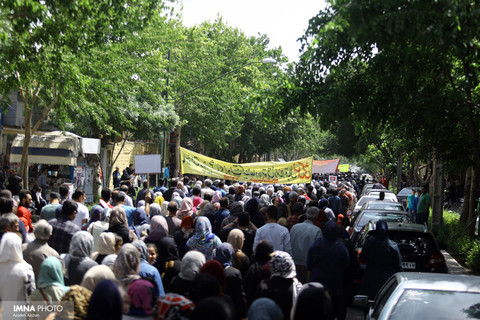راهپیمایی ارامنه اصفهان به مناسبت سالروز نسل کشی ارامنه