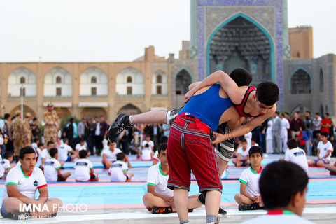 جشنواره ورزش های کهن در شهر کهن